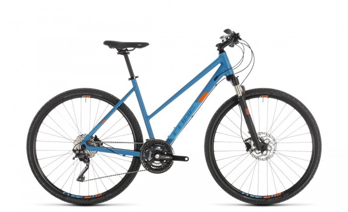 Cube Cross Pro Damen Cyclocross Fahrrad blau/orange 2019 