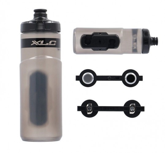 XLC MRS Fahrrad Trinkflasche 600ml inkl Fidlock Adapter klar 