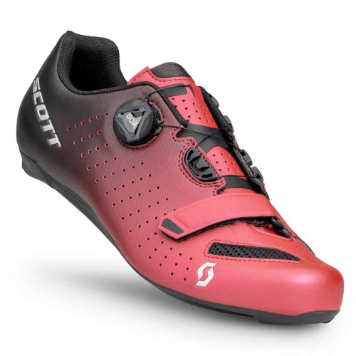 Scott Road Comp Boa Rennrad Fahrrad Schuhe metallic rot/schwarz 2024 