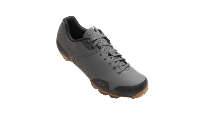 Giro Privateer Lace MTB Fahrrad Schuhe grau/schwarz 2025 