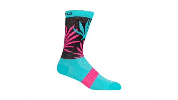 Giro Comp Raser Highrise Fahrrad Socken blau 2022 