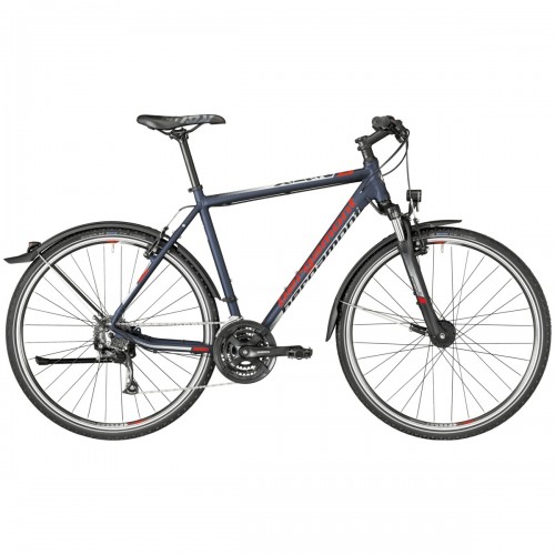 Bergamont Helix 4.0 EQ Cross Trekking Fahrrad blau/rot/grau 2018 
