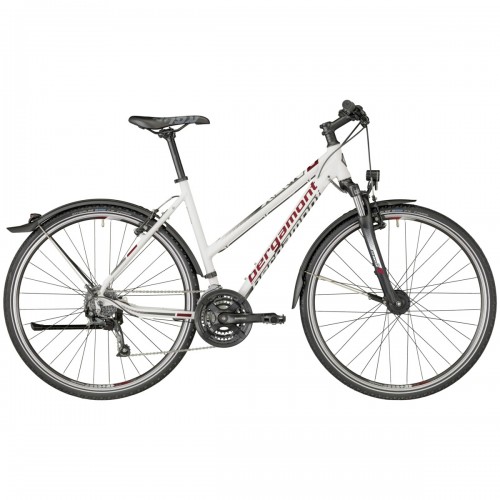 Bergamont Helix 4.0 EQ Damen Cross Trekking Fahrrad weiß/rot 2018 