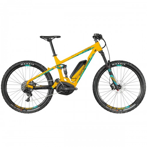 Bergamont E-Trailster 7.0 27.5 Pedelec Elektro MTB Fahrrad gelb/blau 2018 
