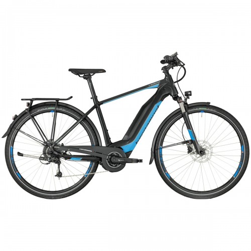 Bergamont E-Horizon 7.0 500 Herren Pedelec Elektro Trekking Fahrrad schwarz/blau 2018 
