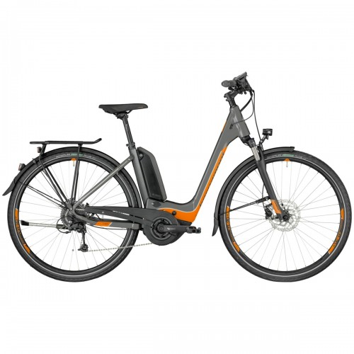 Bergamont E-Horizon 6.0 Wave Damen Pedelec Elektro Trekking Fahrrad grau/orange 2018 