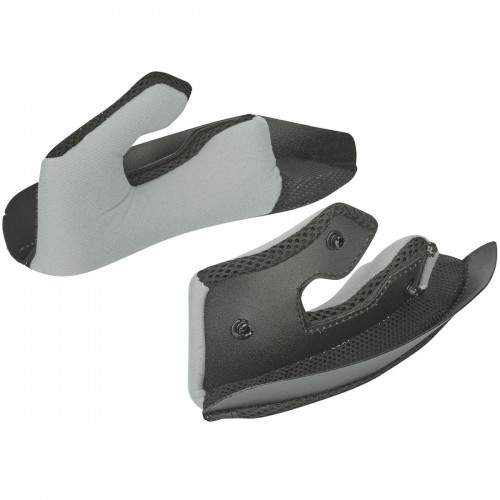 Scott 350 Evo Cheek Pad Helm Wangenpolster Set schwarz/grau 