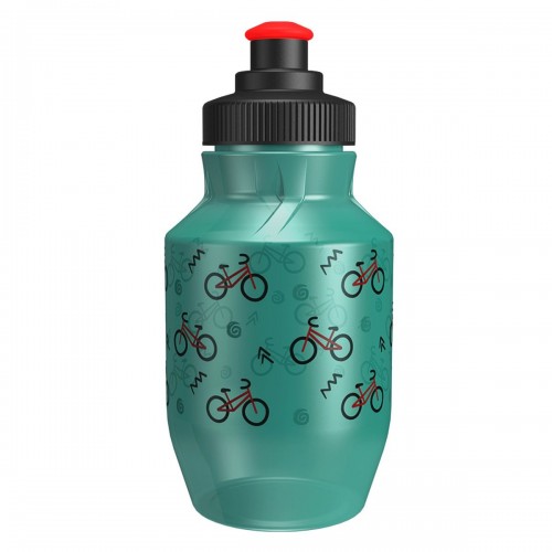 Syncros Kids Kinder Fahrrad Trinkflasche 0.3l grün + Halter 