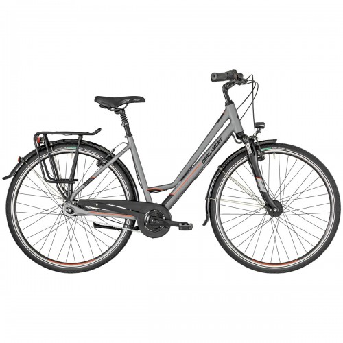Bergamont Horizon N7 FH Amsterdam Damen Trekking Fahrrad silberfarben/schwarz 2019 