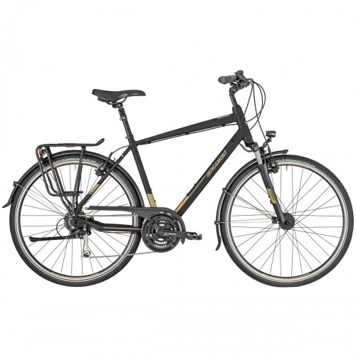 Bergamont Horizon 5 Trekking Fahrrad schwarz/goldfarben 2019 