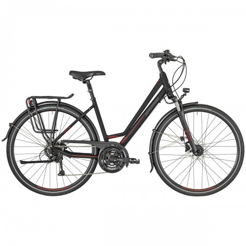 Bergamont Horizon 4 Amsterdam Damen Trekking Fahrrad schwarz/rot 2019 