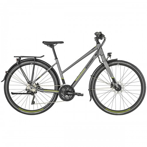 Bergamont Vitess 7 Damen Trekking Fahrrad grau/schwarz/grün 2019 
