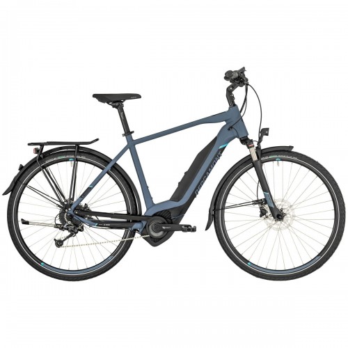 Bergamont E-Horizon 7 500 Pedelec Elektro Trekking Fahrrad blau/schwarz 2019 