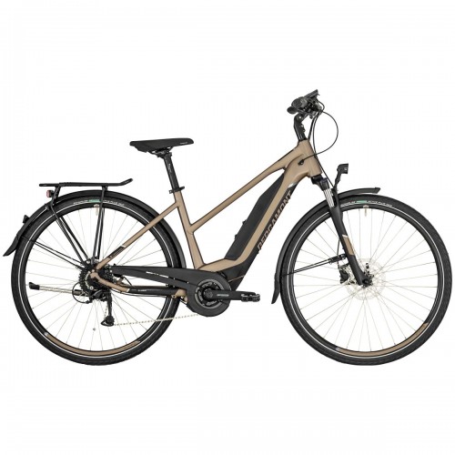 Bergamont E-Horizon 6 Damen Pedelec Elektro Trekking Fahrrad bronzefarben/schwarz 2019 