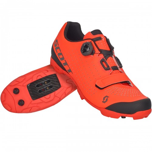Scott MTB Vertec Boa Fahrrad Schuhe orange/schwarz 2021 