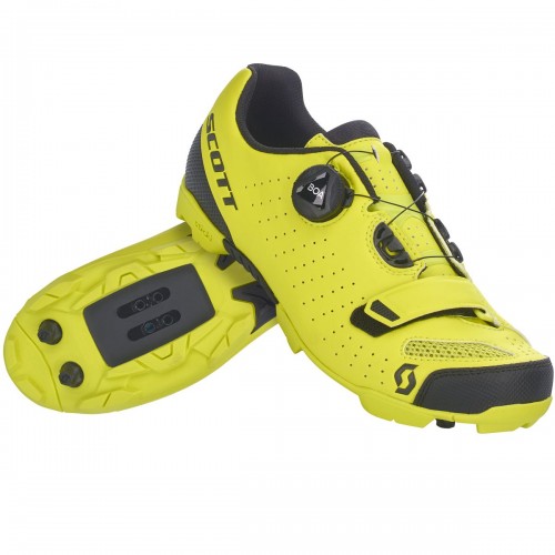 Scott MTB Future Pro Boa Kinder Fahrrad Schuhe gelb/schwarz 2022 