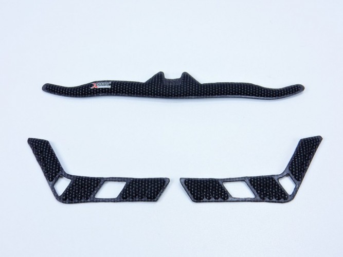 Scott Cadence/Centric Helmpolster / Ersatzpad schwarz L (59-61cm)