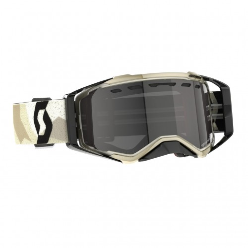 Scott Prospect Enduro LS MX Goggle Cross/MTB Brille beige/schwarz/light sensitive grau 