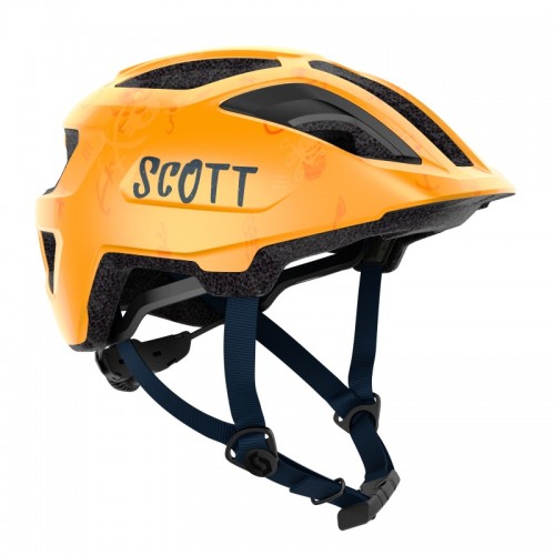 Scott Spunto Kids Kinder Fahrrad Helm Gr.46-52cm orange 2023 