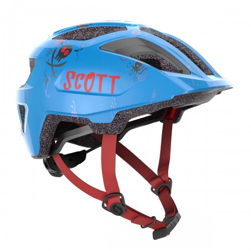 Scott Spunto Kinder Fahrrad Helm Gr.46-52cm atlantic blau 2024 