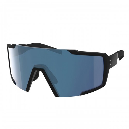 Scott Shield Fahrrad Wechselscheiben Brille schwarz/blau chrom amplifier 