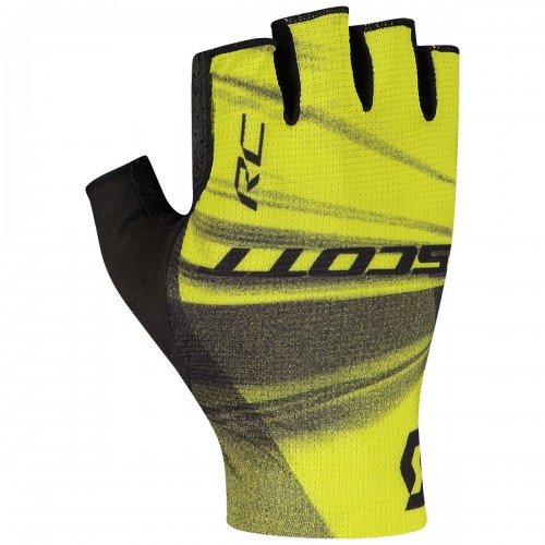 Scott RC Pro Fahrrad Handschuhe kurz gelb/schwarz 2020 
