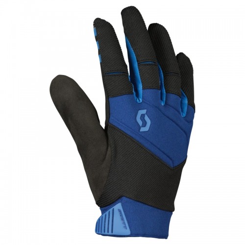 Scott Enduro Fahrrad Handschuhe lang blau/schwarz 2022 