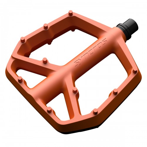 Syncros Squamish III Flat MTB Fahrrad Pedal fire orange 