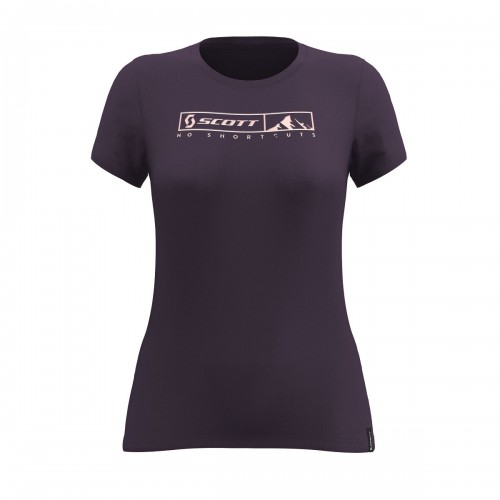 Scott 10 No Shortcuts Damen Freizeit T-Shirt lila 2021 