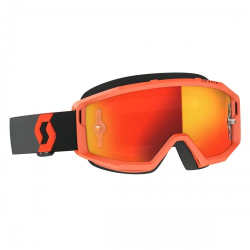 Scott Primal MX Goggle Cross/MTB Brille orange/schwarz/orange chrom works 