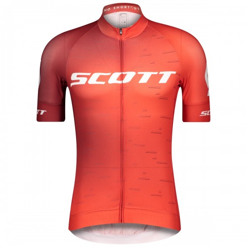 Scott RC Pro Fahrrad Trikot kurz rot/weiß 2021 