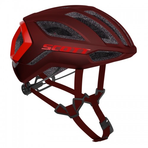 Scott Centric Plus MIPS Rennrad Fahrrad Helm rot 2022 