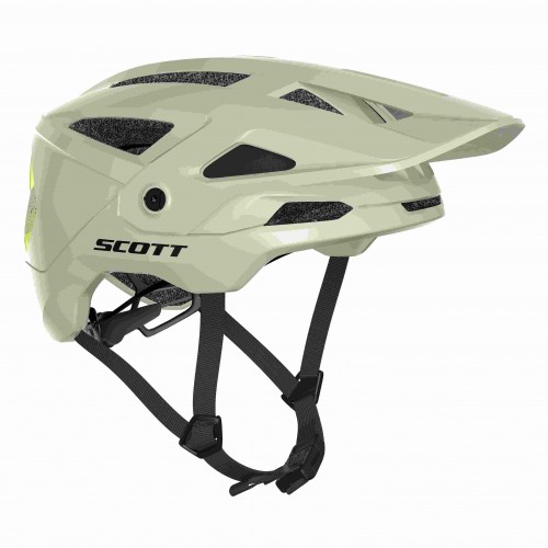 Scott Stego Plus MIPS MTB Fahrrad Helm beige/gelb 2024 