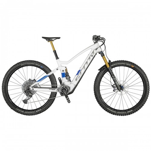 Scott Genius eRide 900 Tuned 29'' Carbon Pedelec E-Bike MTB weiß/blau 2021 