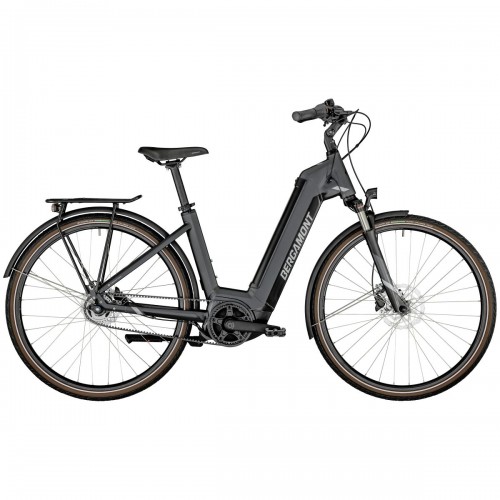Bergamont E-Horizon N5e FH 500 Wave Belt Unisex Pedelec E-Bike Trekking Fahrrad grau/schwarz 2022 
