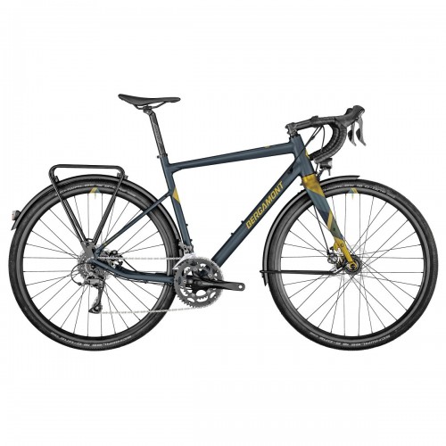 Bergamont Grandurance RD 3 Cross Bike Fahrrad blau/goldfarben 2021 