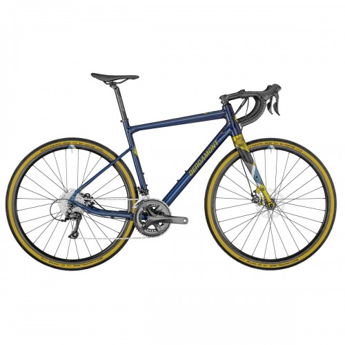 Bergamont Grandurance 4 Cross Bike Querfeldein Fahrrad blau/goldfarben 2021 
