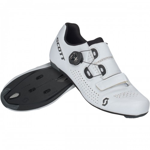 Scott Road Team Boa Rennrad Fahrrad Schuhe weiß/schwarz 2024 