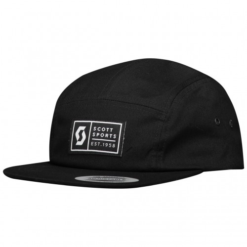 Scott 5-Panels Cap / Mütze schwarz 