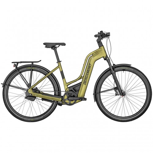 Bergamont E-Horizon Premium Pro Belt Amsterdam Unisex Pedelec E-Bike Trekking Fahrrad goldfarben 2022 
