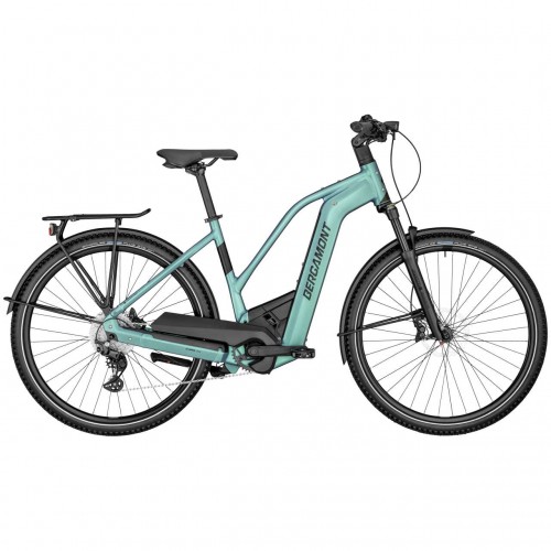 Bergamont E-Horizon Premium SUV Damen Pedelec E-Bike Trekking Fahrrad flaky grün 2022 