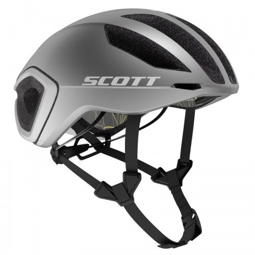 Scott Cadence Plus MIPS Rennrad Fahrrad Helm reflective weiß/silberfarben 2023 