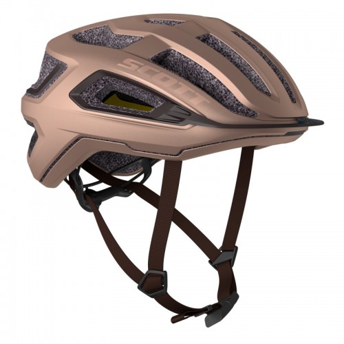 Scott Arx Plus MIPS Rennrad Fahrrad Helm bronzefarben 2022 