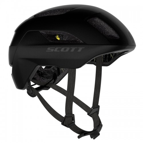 Scott La Mokka Plus MIPS Sensor City Fahrrad Helm matt schwarz 2024 