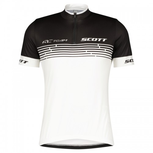 Scott RC Team 20 Fahrrad Trikot kurz weiß/schwarz 2022 