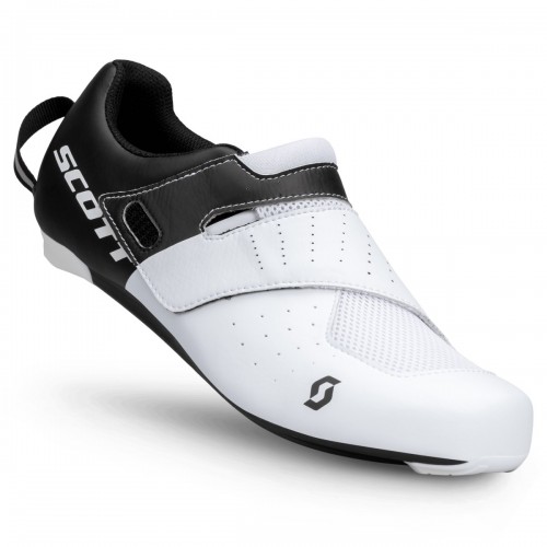 Scott Road Tri Sprint Triathlon Fahrrad Schuhe weiß/schwarz 2024 