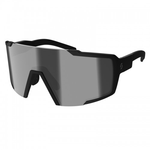 Scott Shield Compact LS Wechselscheiben Fahrrad Brille schwarz/grau light sensitive 