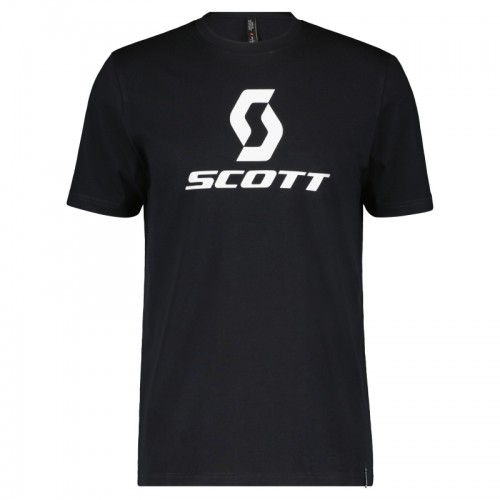 Scott Icon Freizeit T-Shirt schwarz 2024 