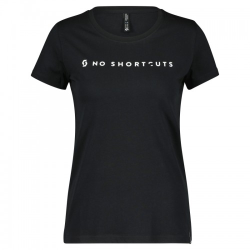 Scott No Shortcuts Damen Freizeit T-Shirt schwarz 2024 