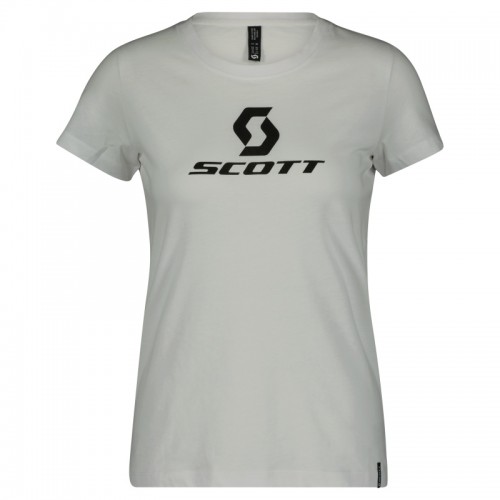 Scott Icon Damen Freizeit T-Shirt weiß 2025 